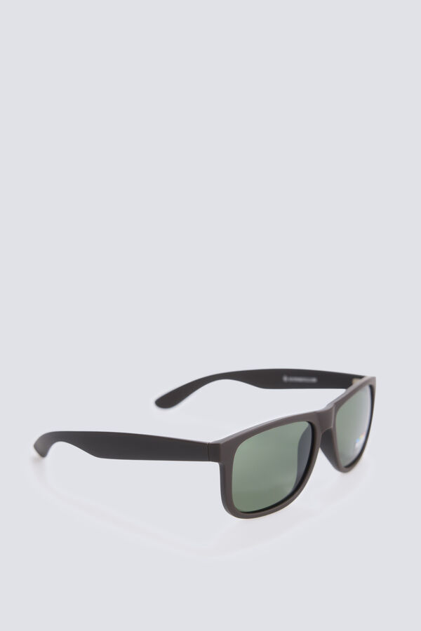 Springfield Gafas sol rectangulares nude