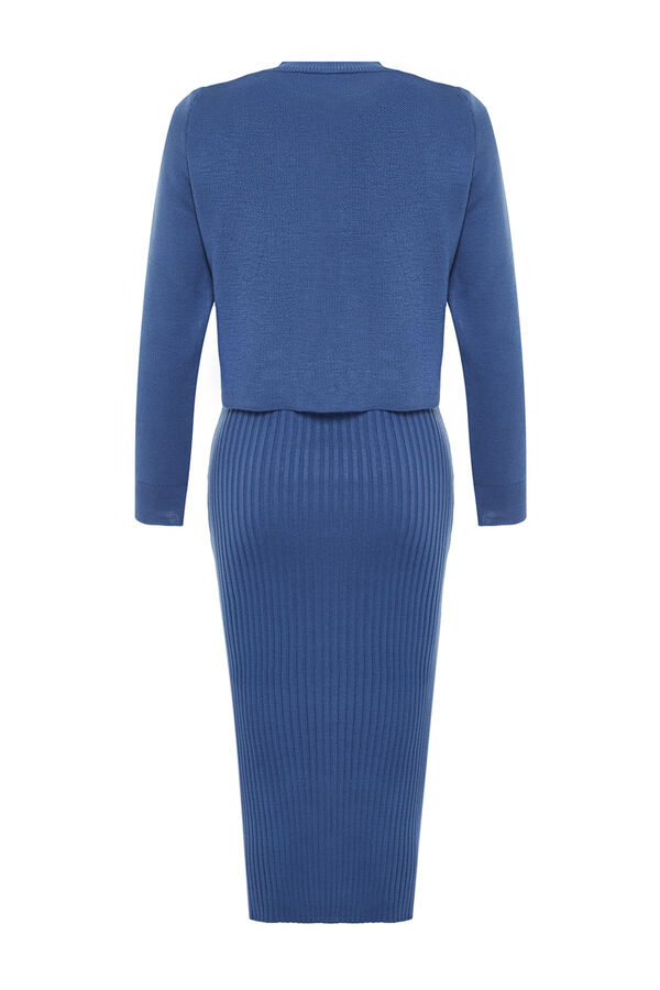 Trendyol Vestido midi azul