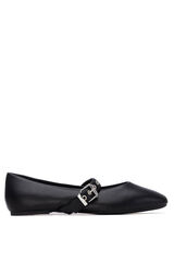 XTI Bailarina Plana Cinta Hebilla negro