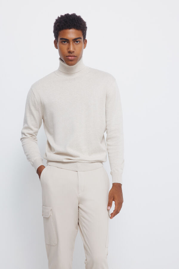 Springfield Pantalón cargo comfort fit beige