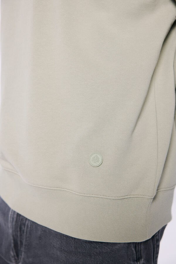 Springfield polo shirt sweatshirt green water