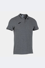 Springfield Grey marl Comfort li short-sleeved polo shirt svijetlosiva