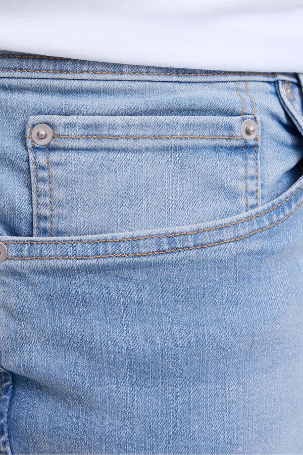 Jack & Jones PLUS Slim fit five-pocket jeans blue