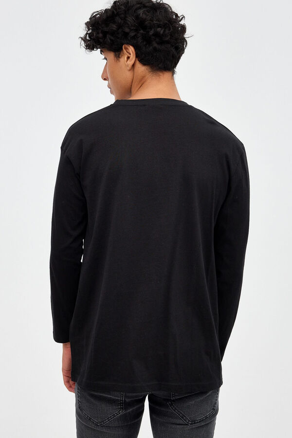 Inside Rick and Morty print T-shirt black