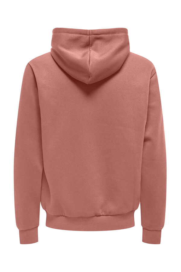 Only & Sons Sudadera con capucha coral