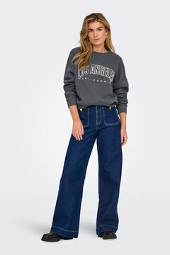 Only Round neck sweatshirt Plava