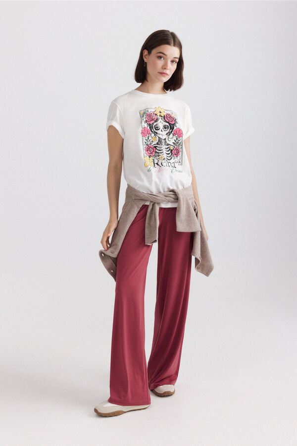 Springfield Day of the Dead short sleeve T-shirt printed