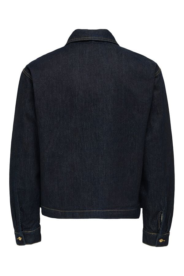 Only & Sons Denim jacket with buttons blue