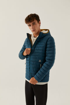Springfield Contrast quilted thermal jacket mallow