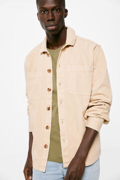 Springfield Coloured overshirt brown