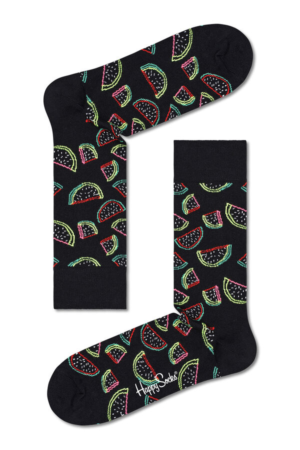 Springfield 3-pack fruit socks crna