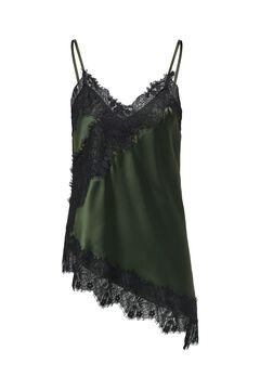 Only Asymmetric hem lingerie top