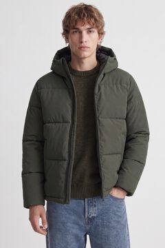 Jack & Jones Blus&atilde;o puffer com capuz