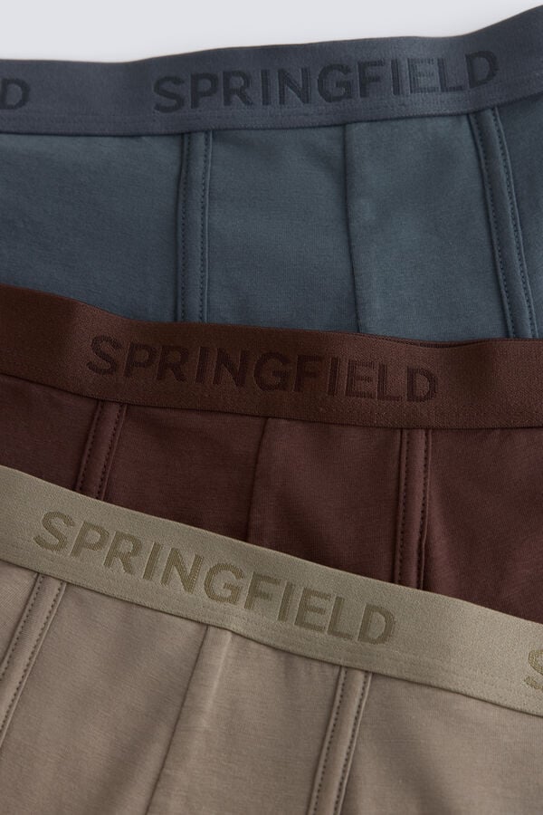 Springfield Pack 3 boxers blue