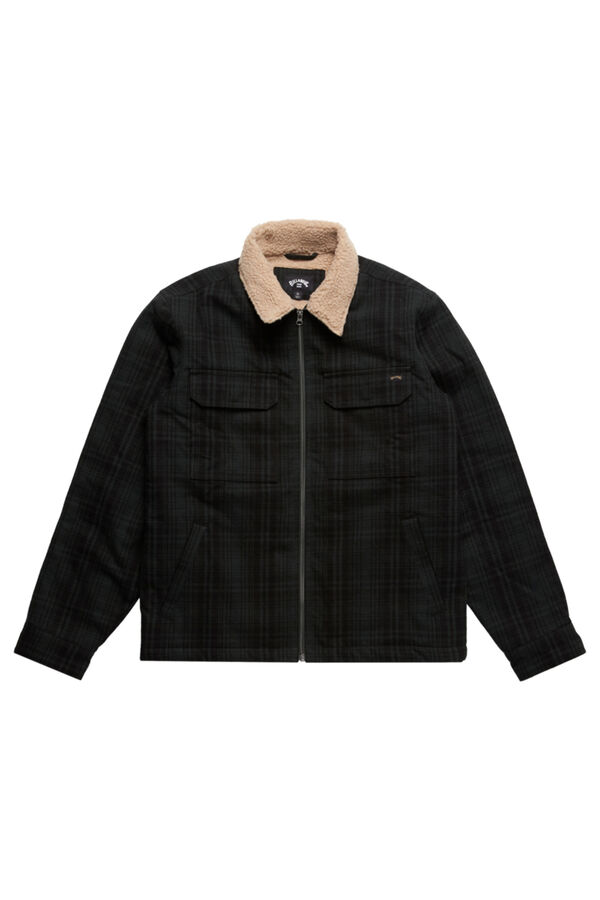 Billabong Men's Sherpa lining Jacket green