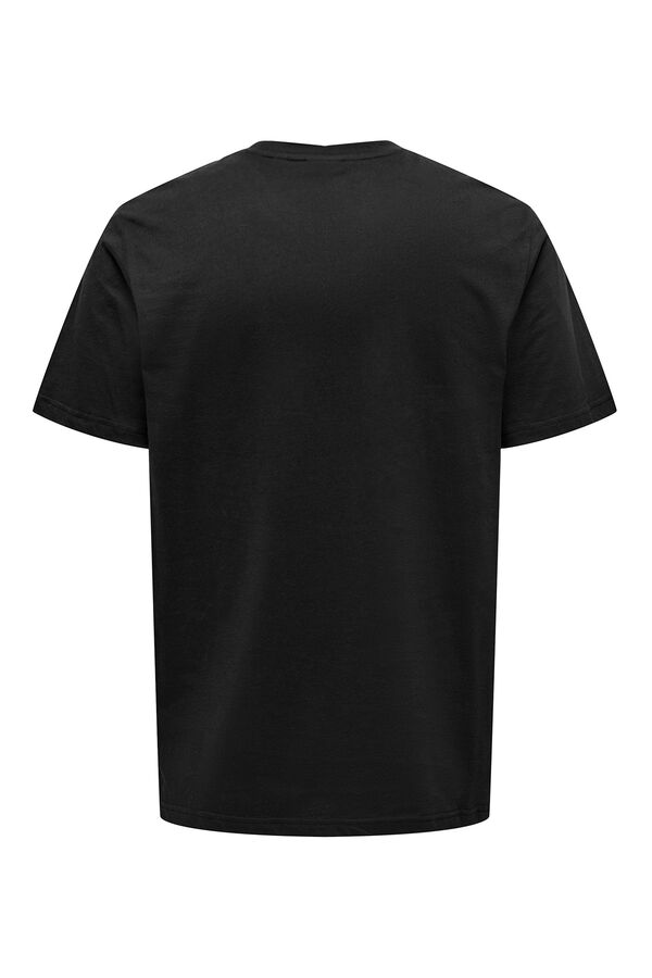 Only & Sons Short-sleeved T-shirt black