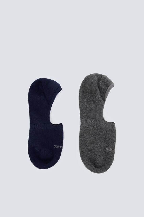 Springfield Sports pinkie sock blue