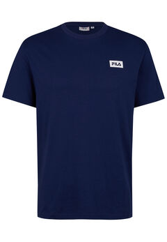 Springfield Camiseta básica de manga corta azul medio