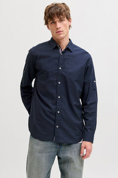 Jack & Jones Camisa manga larga de algod&oacute;n