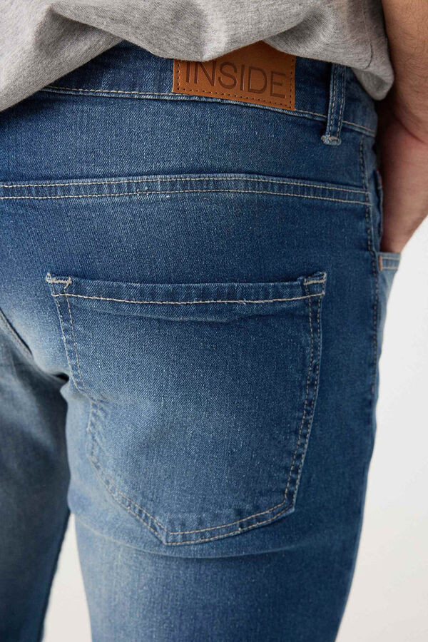 Inside Basic-Jeans Blau