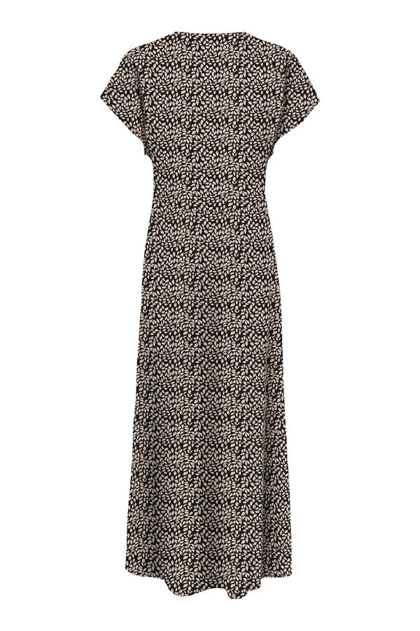 Only Vestido comprido regular fit castanho