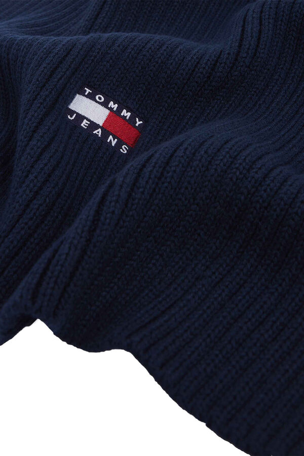 Tommy Jeans Bufanda Tommy Jeans azul marino con bandera azul