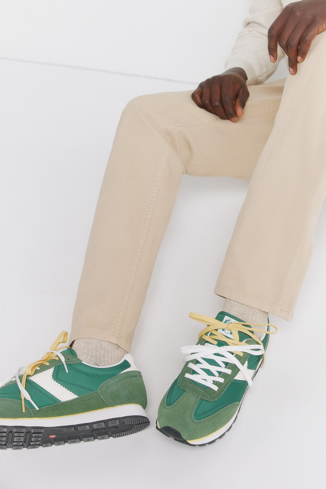 Springfield Baskets d&eacute;contract&eacute;es en cuir