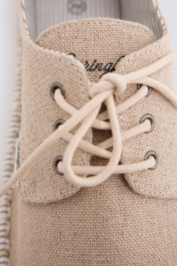 Springfield Rustic cotton espadrille printed