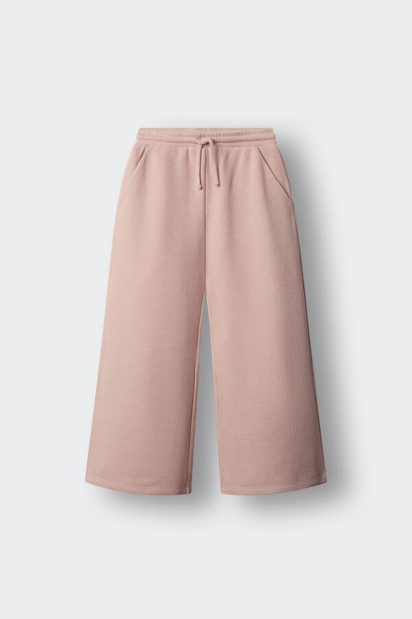 Springfield Kids Udobne culotte pantalone za devojčice Ljubičasta