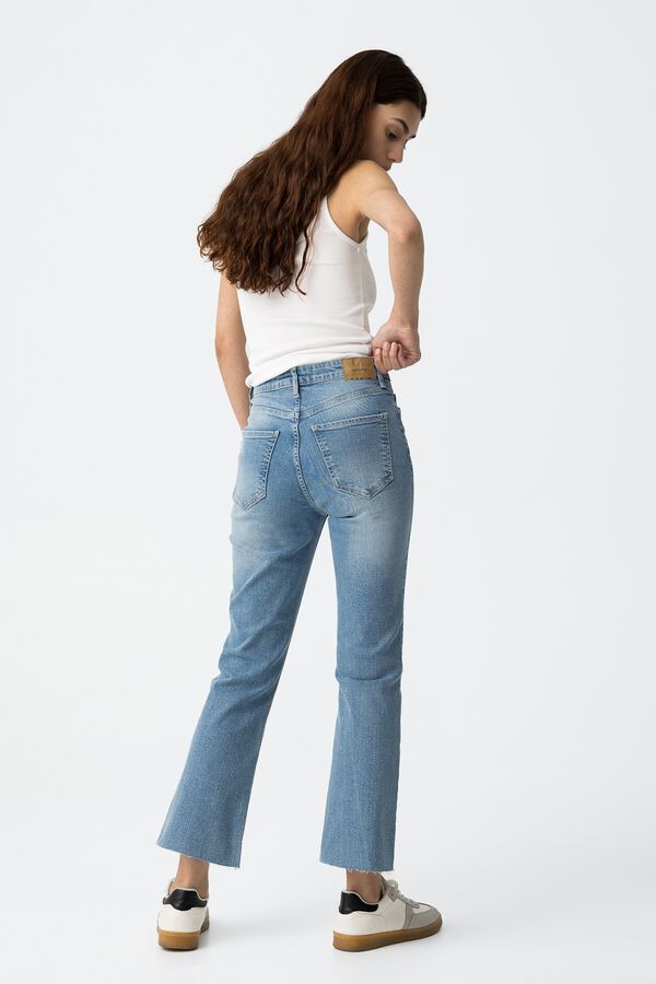 Tiffosi Jeans Megan Cropped Flare azul