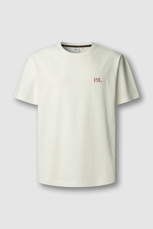 Pepe Jeans Camiseta manga corta marfil