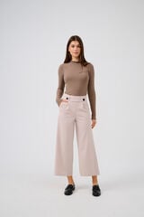 JDY Pantal&oacute;n culotte ancho gris