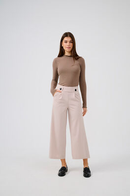 Pantalón culotte ancho