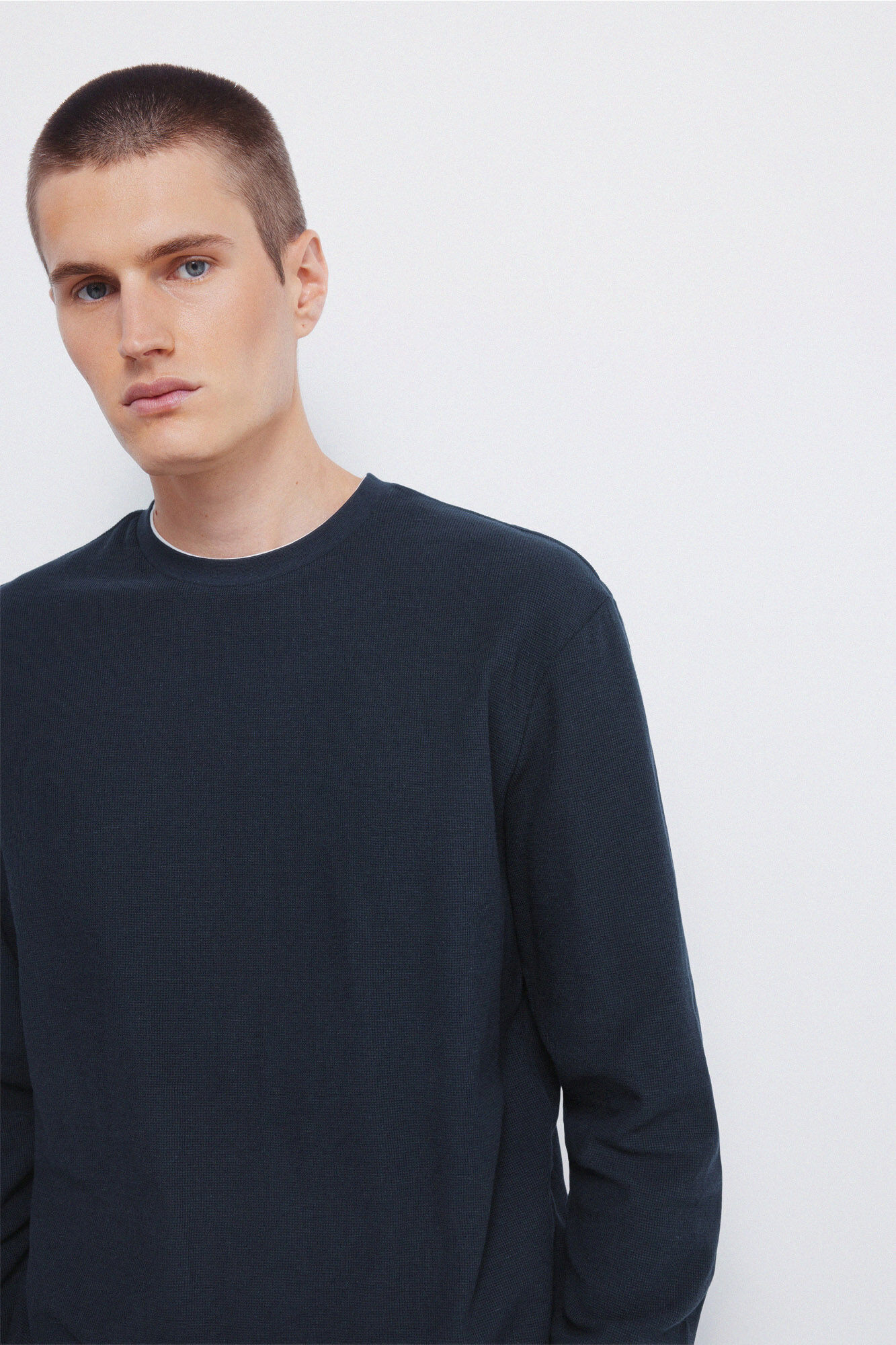 Springfield Double waffle fabric T-shirt