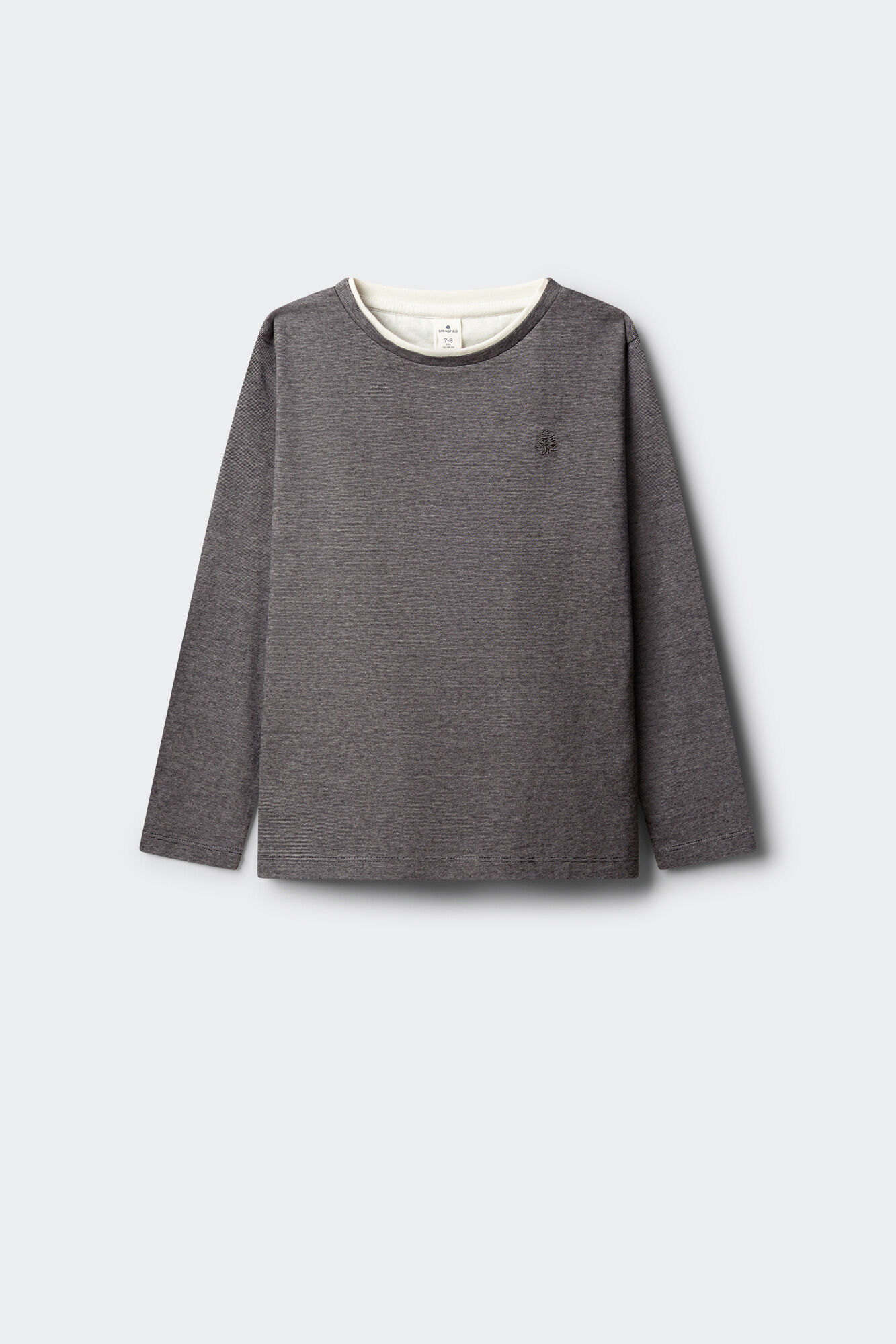 Springfield Kids Camiseta manga larga b&aacute;sica ni&ntilde;o