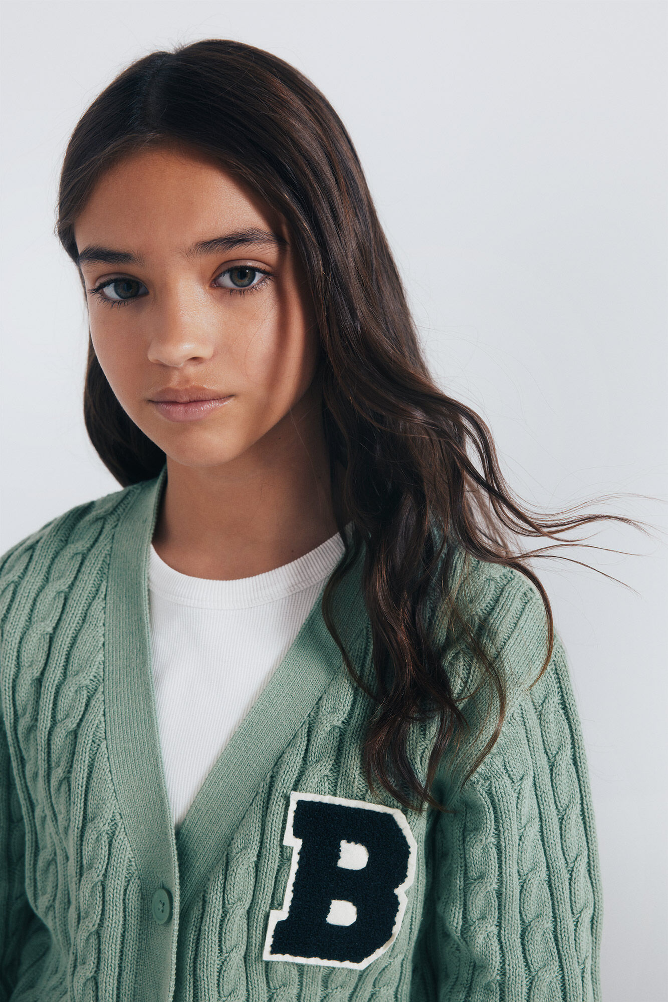 Springfield Kids Cardigan universit&aacute;rio feminino