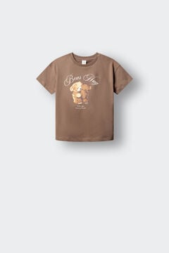 Springfield Kids Camiseta manga corta "Bear Hug" ni&ntilde;a
