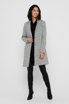 Springfield Button-up cloth coat grey