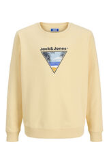 Jack & Jones Junior Sudadera cuello redondo amarillo