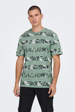 Springfield Kurzarm-Shirt grün