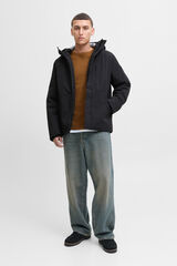 Jack & Jones Chaqueta impermeable negro