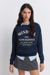 Springfield Sweatshirt "Mindful" grey