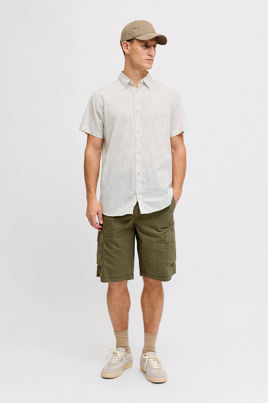 Camisa popelín manga corta