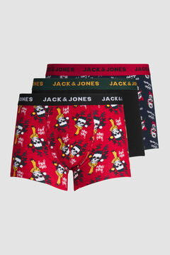 Springfield Pack of 3 printed boxers rot