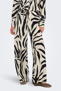 Only Pantal&oacute;n estampado floral