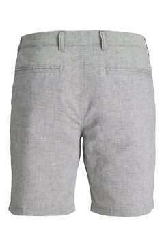 Jack & Jones Linen regular fit chino Bermuda shorts