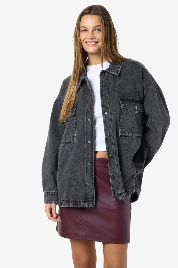 Noisy May Denim overshirt Siva