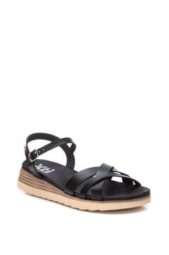 XTI Sandalia cu&ntilde;a tiras entrelazadas