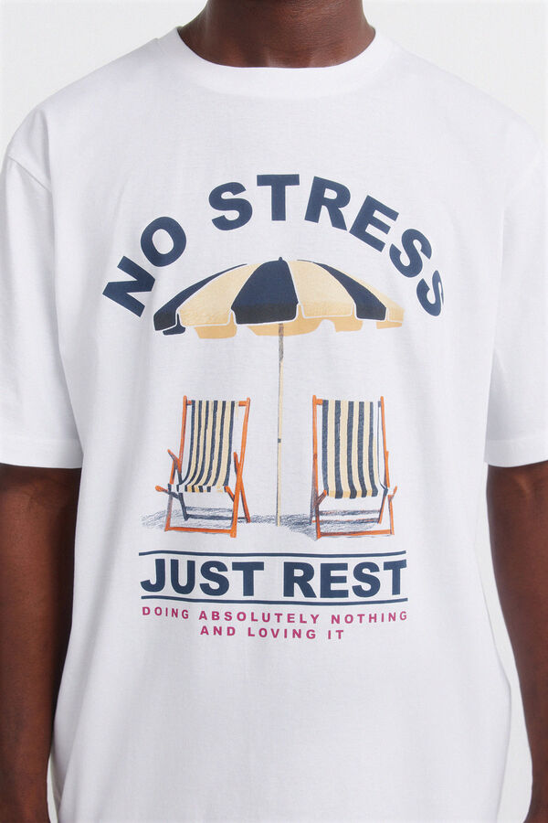 Springfield Sombrilla T-shirt white