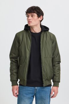 Blend Hooded bomber jacket